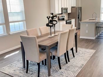 Open Concept Kitchen and Dining Room